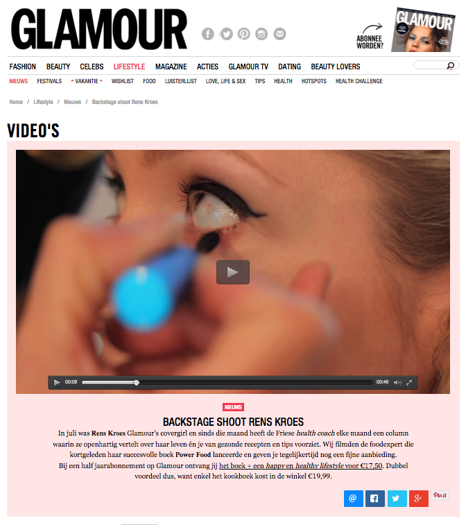 Generation Glamour Rens Kroes Powerfood