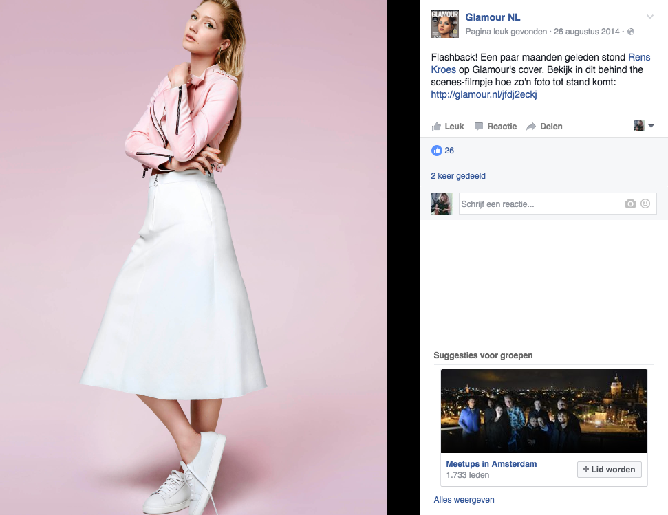 Rens Kroes, Powerfood, Generation Glamour, Glamour